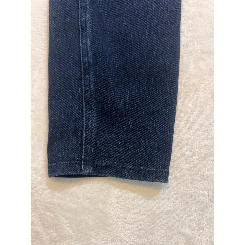 Spanx stretch Ankle Leggings Dark Indigo Blue Petite Medium 20242P - Picture 3 of 7